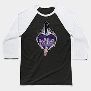 Stabbed through the Heart Baseball T-Shirt